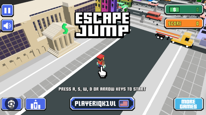 Escape Jump street hopping